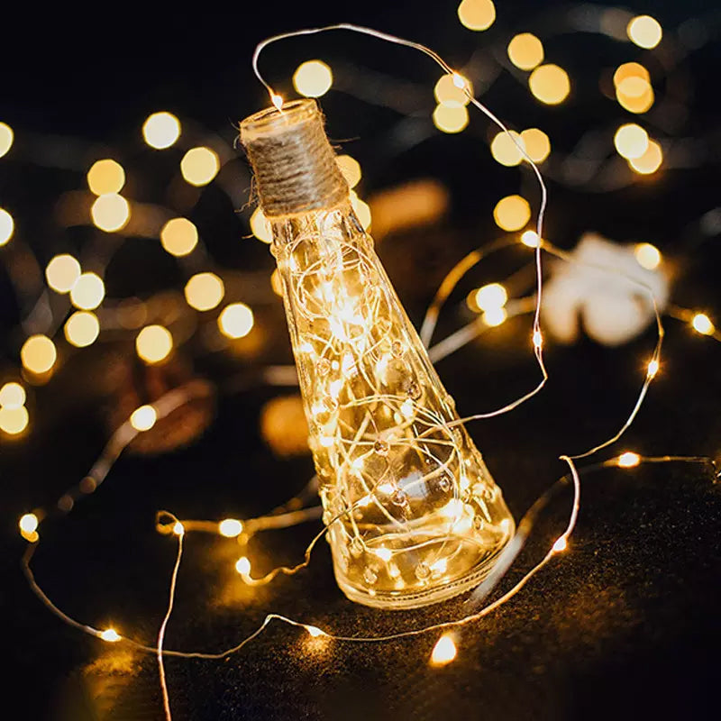Kaukosäädettävä LED valolanka USB