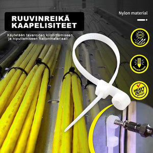 Ruuvireikäiset Kaapelinsiteet