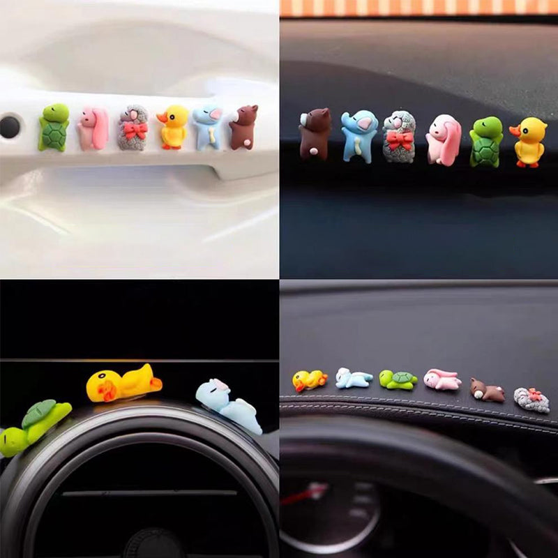 Söpöt figuriinikoristeet autoon