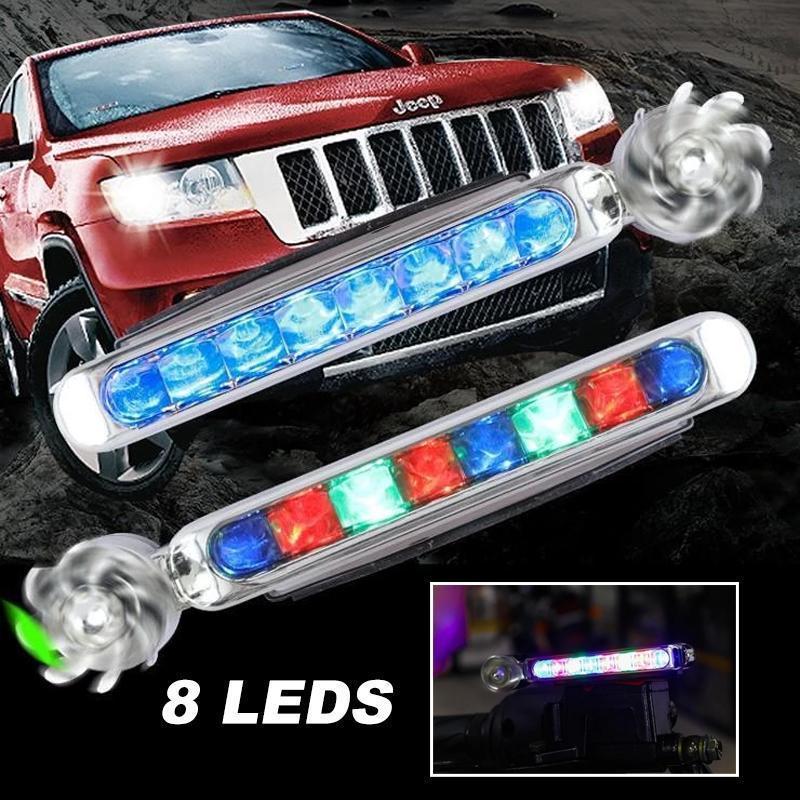 Auton LED-koristeelliset valot, 2 kpl