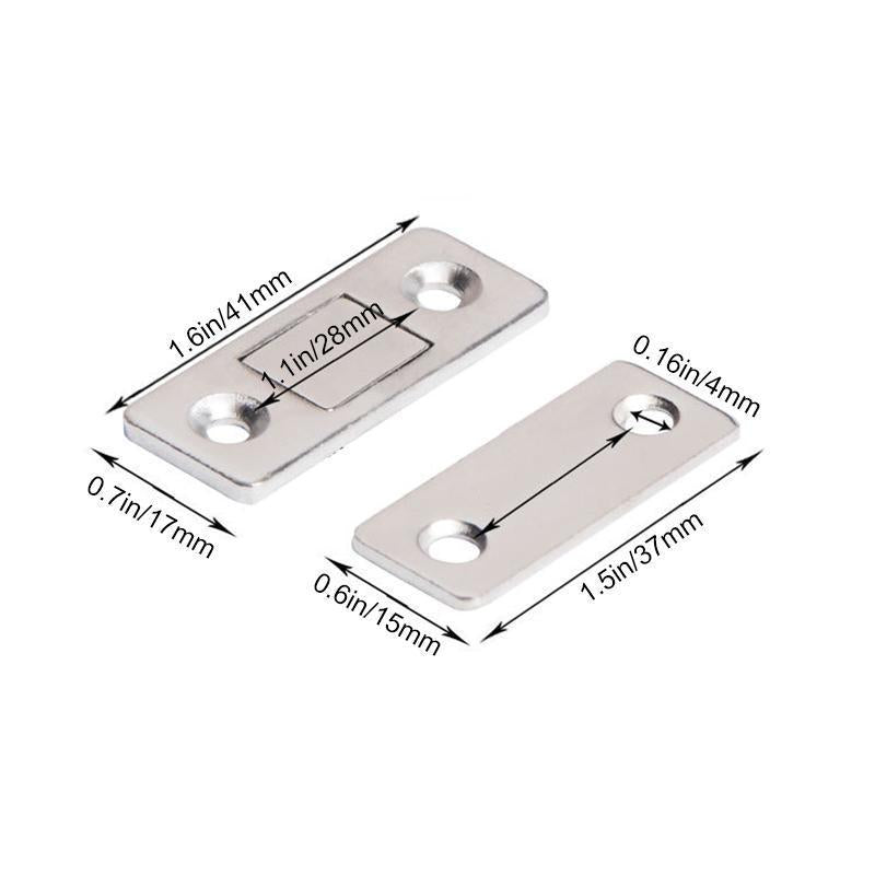 Reiätön magneettinen ovensuljin