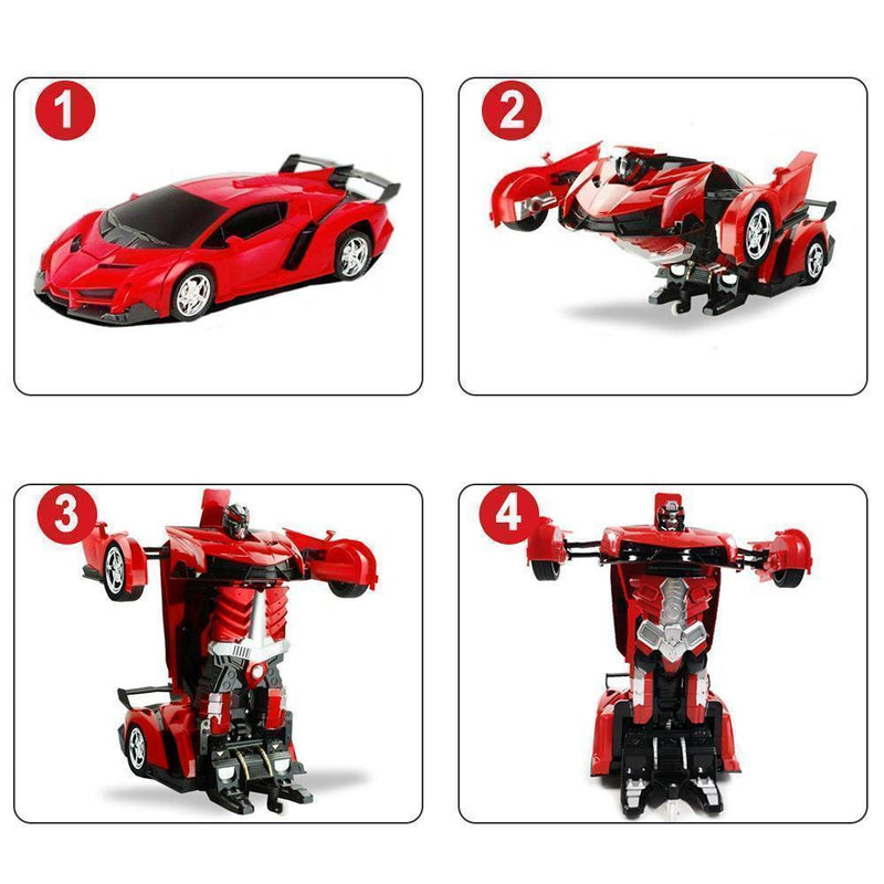 Kauko-ohjattava, muuntuva robottiauto
