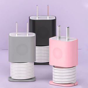 2 in 1 silikoninen laturin suojus