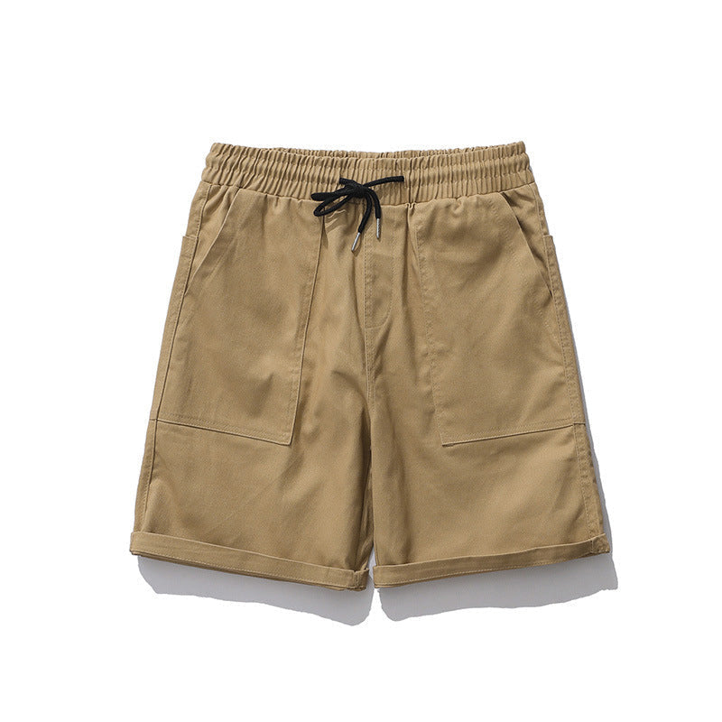 Miesten kevyet puuvillaiset cargo-shortsit