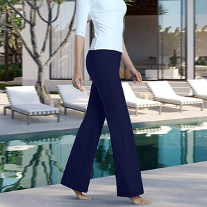 Naisten Leveälahkeiset Jooga Housut