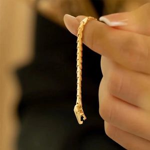 Käärme Ketjusormus