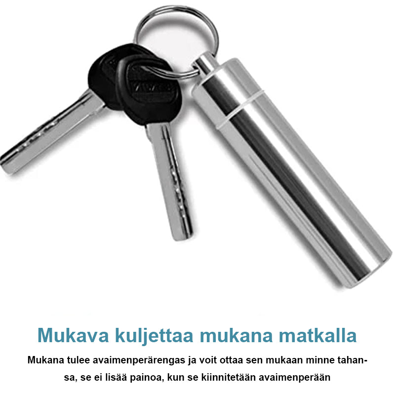 Hammastikkusetti ruostumattomasta teräksestä