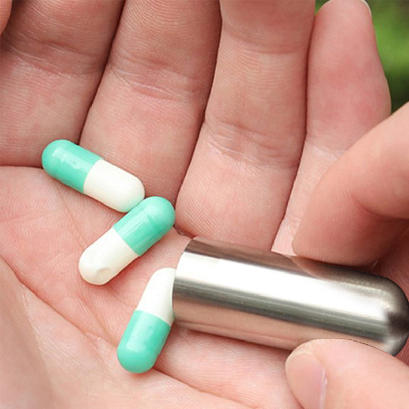 Pillerikotelo ruostumattomasta teräksestä