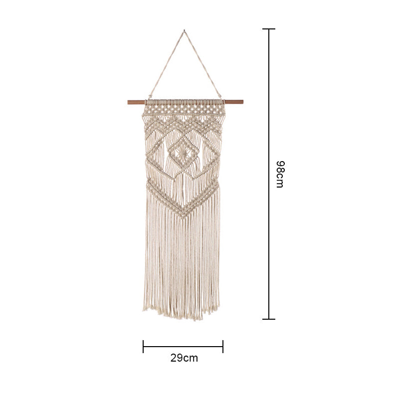 Käsin Kudottu Boho Seinävaate (11 tyyliä) (Osta 2，-10%；Osta 3 ，-15%；Osta 4，-20%）
