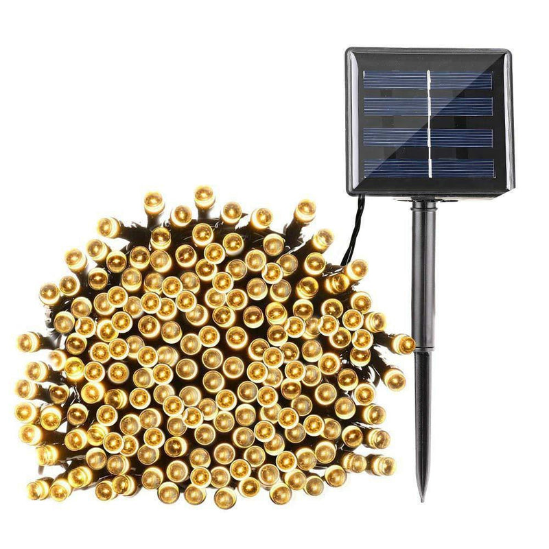 LED-koristevalosarja, aurinkoenergia