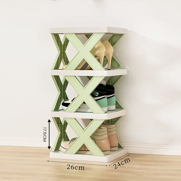 DIY yhdistelmä kenkäteline