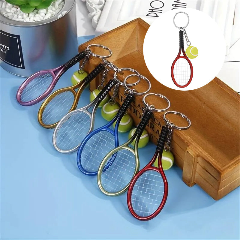 Mini tennismaila avaimenperä