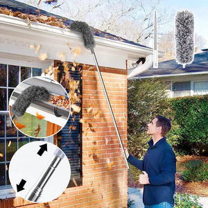 Mikrokuitupölyhuiska teleskooppivarrella