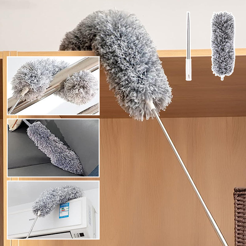 Mikrokuitupölyhuiska teleskooppivarrella