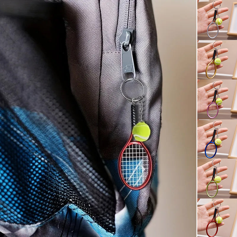 Mini tennismaila avaimenperä
