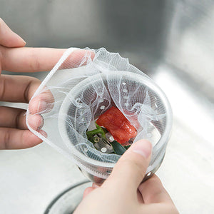 Keittiön pesuallas kertakäyttöiset verkkoroskapussit