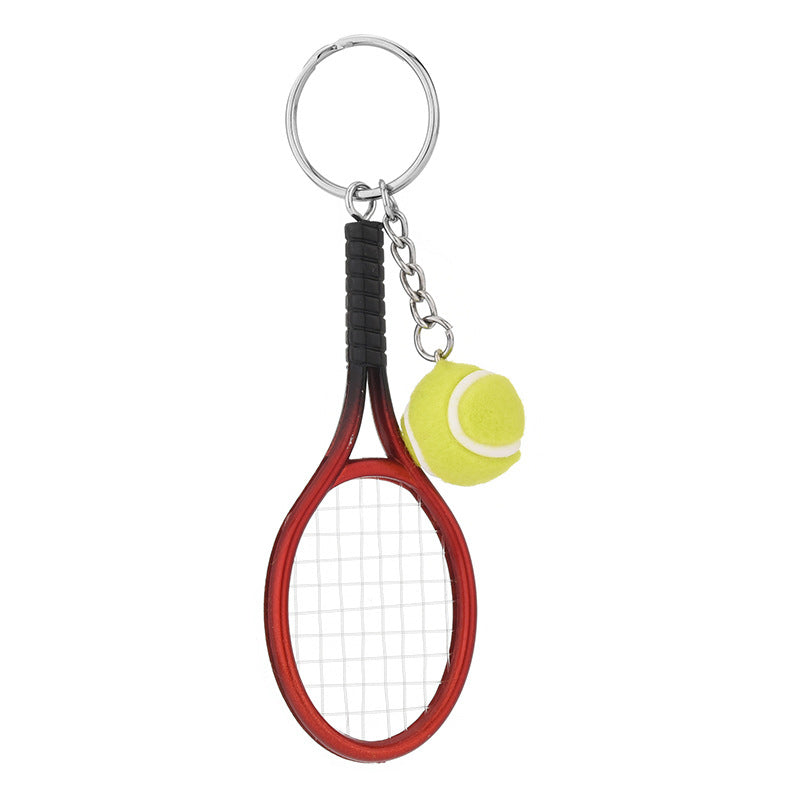 Mini tennismaila avaimenperä