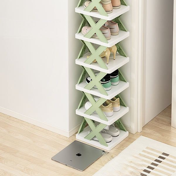DIY yhdistelmä kenkäteline