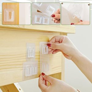 Kaksipuoleiset itseliimautuvat seinäkoukut