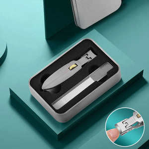 Kynsileikkuri ruostumattomasta teräksestä rengaslukolla