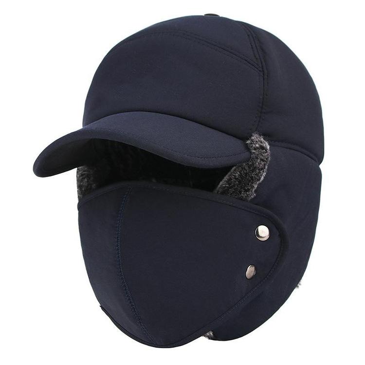 Talvihattu kasvomaskilla, unisex