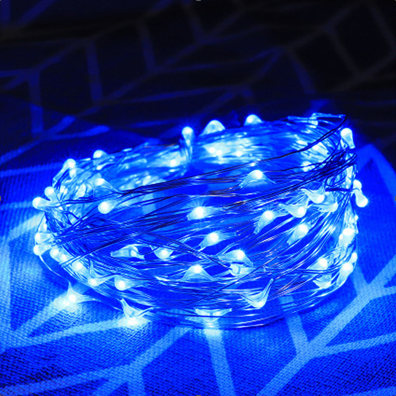 Kaukosäädettävä LED valolanka USB