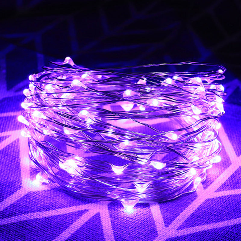 Kaukosäädettävä LED valolanka USB